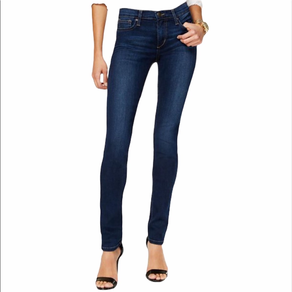 JOE’S JEANS skinny leg dark wash jean
